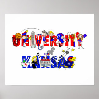 Póster Poster de la Universidad de Kansas