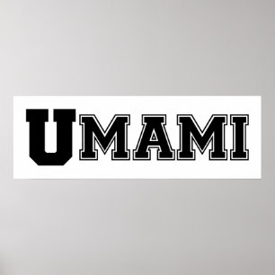 Póster Poster DE LA UNIVERSIDAD DE UMAMI