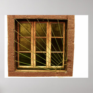 Póster Poster de la ventana cuadrada (Portugal)