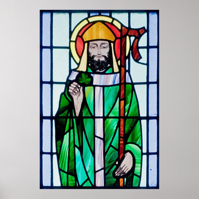 Póster poster de la ventana de vidrio manchado por patric (Frente)
