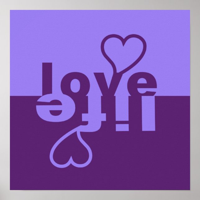 Póster Poster de la vida amorosa (Frente)