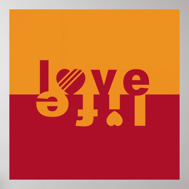PÓSTER POSTER DE LA VIDA DE AMOR (Frente)