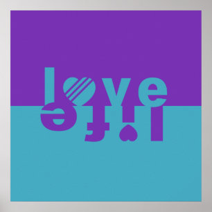 PÓSTER POSTER DE LA VIDA DE AMOR