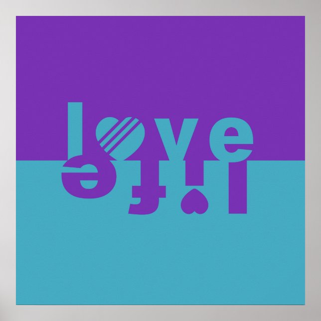 PÓSTER POSTER DE LA VIDA DE AMOR (Frente)