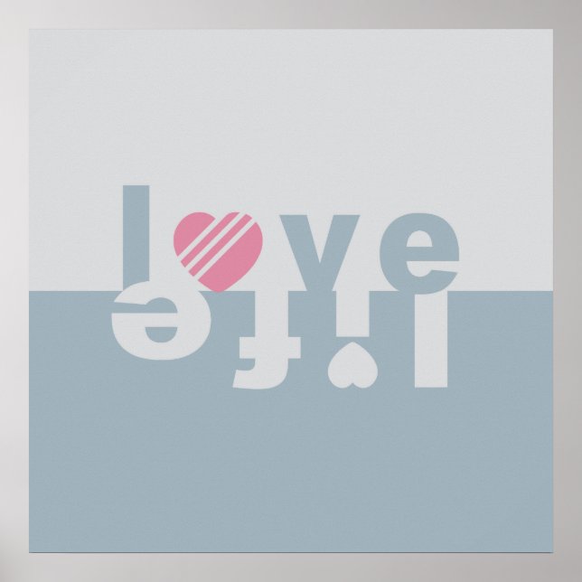 PÓSTER POSTER DE LA VIDA DE AMOR (Frente)