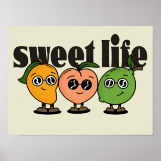 Póster Poster de la vida dulce