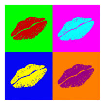 poster de labios