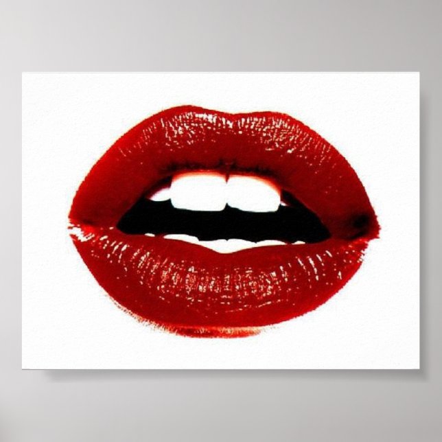 Póster Poster de labios (Frente)