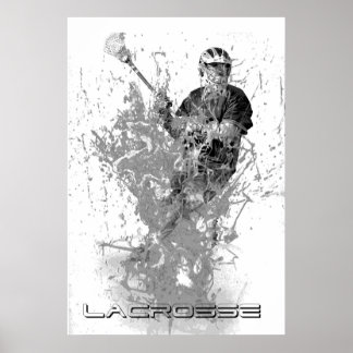 Póster poster de lacrosse