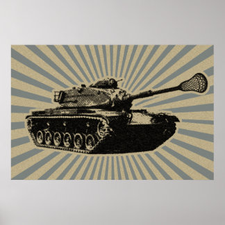 Póster Poster de Lacrosse Tank