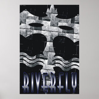 Póster Poster De Ladrillo De Riverfly