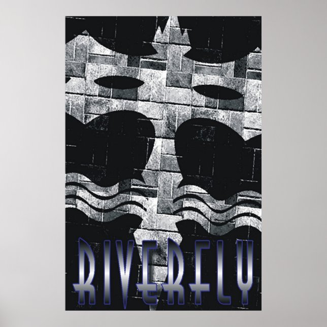 Póster Poster De Ladrillo De Riverfly (Frente)