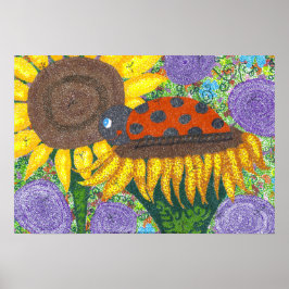 Póster Poster de Ladybug Afternoon