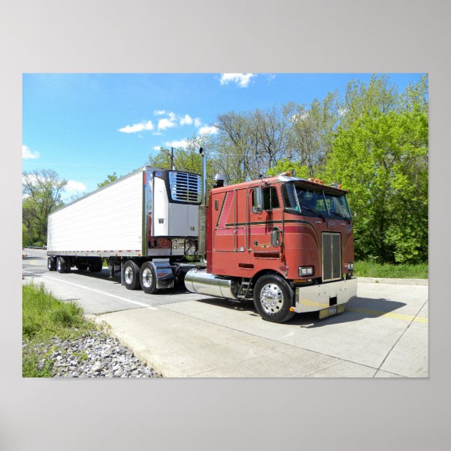 Póster Poster de Landis Peterbilt 362 (Frente)