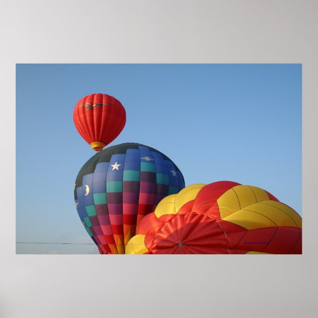 Póster Poster de lanzamiento de sol, luna y estrella (Frente)