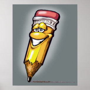 Póster Poster de lápiz