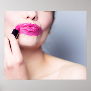 Póster Poster de lápiz labial no aplicado 1