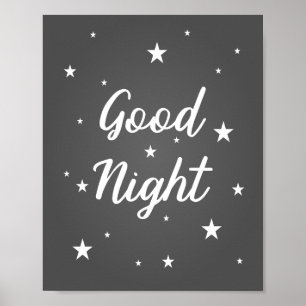 Póster Poster de las buenas noches