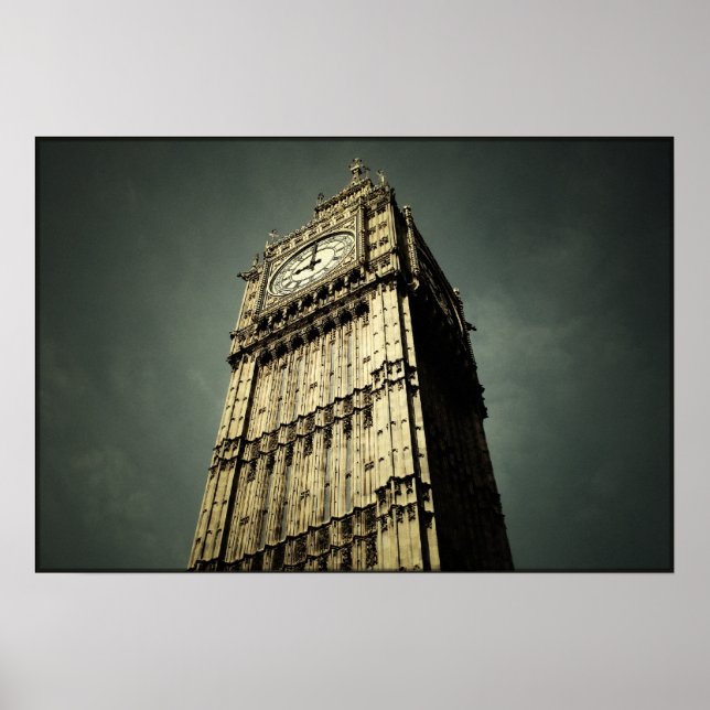 Póster Poster de las cámaras de Londres en el Parlamento (Frente)
