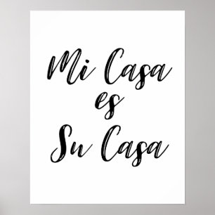 Póster Poster de las casas del Es Su de las casas del MI