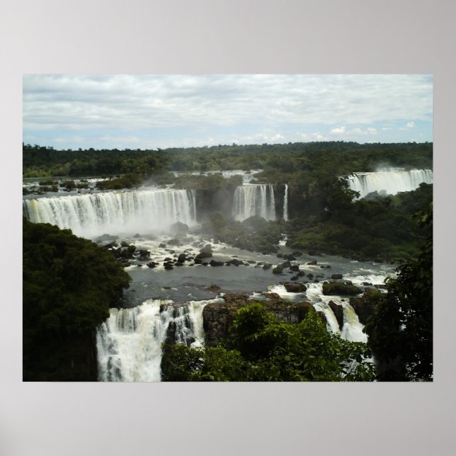 Póster Poster de las Cataratas de Iguazu (Frente)