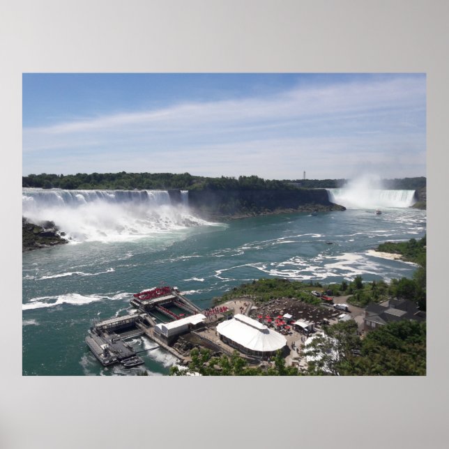 Póster Poster de las Cataratas del Niágara (Frente)