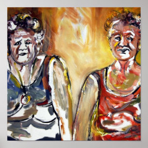 Póster Poster de las damas mayores de Bolder