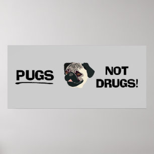 Póster Poster de las drogas de los barros amasados no