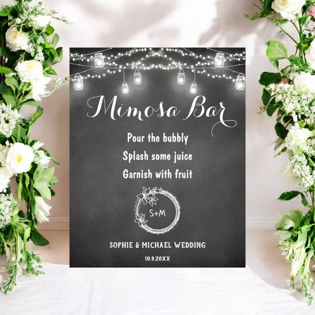 Póster Poster de las luces de cadena de la barra blanca n (Subido por el creador)
