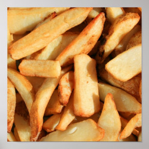 Póster Poster de las patatas fritas