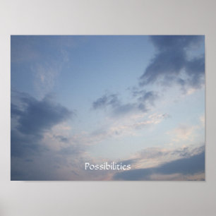 Póster Poster de las posibilidades