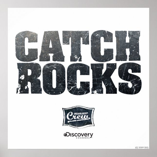 Póster Poster de las rocas de captura (Frente)