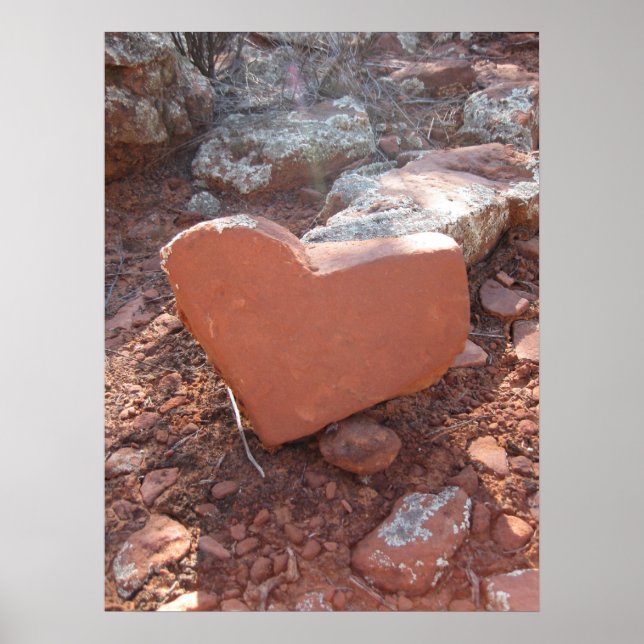 Póster Poster de las Rocas del Corazón (5) (Frente)
