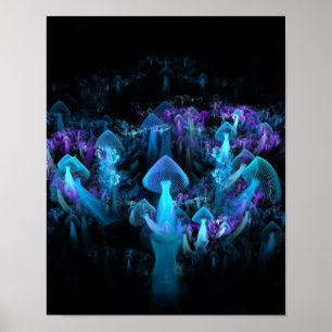 Póster Poster de las setas