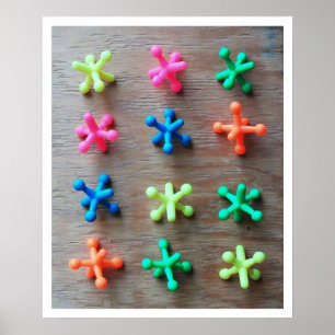 Póster Poster de las tomas coloridas