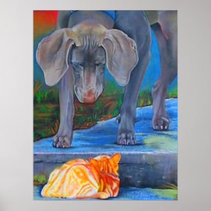 Póster Poster de las trayectorias de la travesía