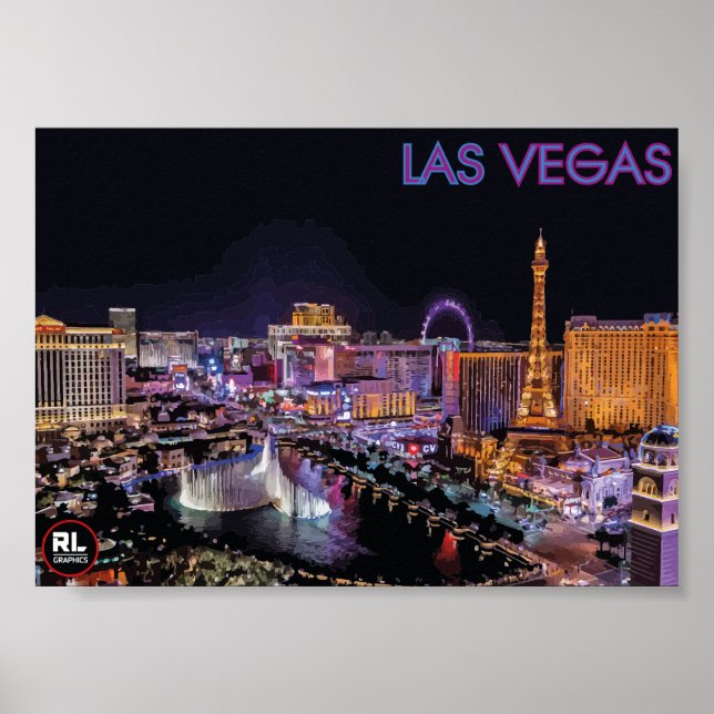 Póster Poster de Las Vegas (Frente)