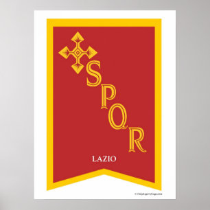 Póster Poster de Lazio Italia