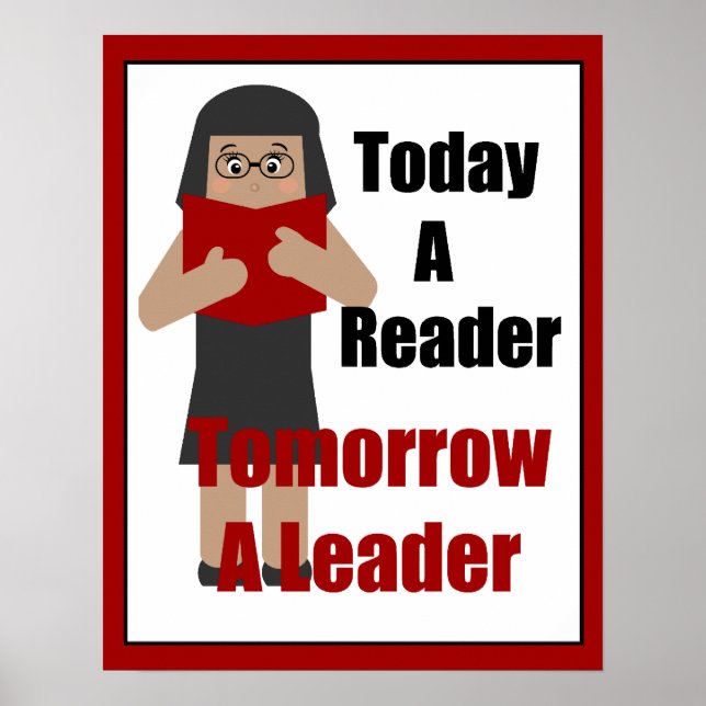 Póster Poster de Leader Gal del libro de profesores (Frente)