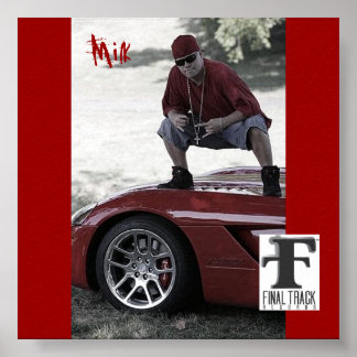 Póster poster de leche