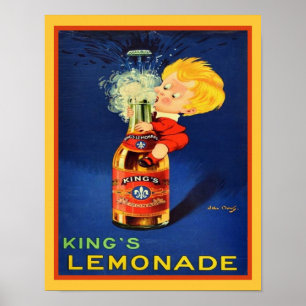 Póster poster de Lemonade del Rey de los años 20