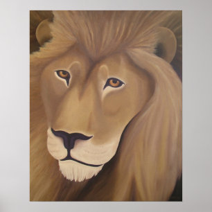 Póster Poster de leones