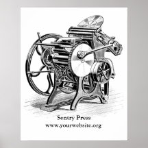 Poster de letras Chandler & Price