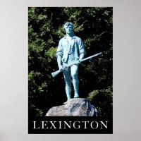 Poster de Lexington Minuteman