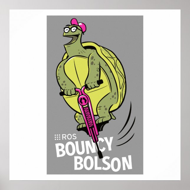 Póster POSTER de liberación de ROS Bouncy Bolson (Frente)