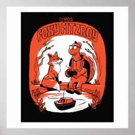 Póster POSTER de liberación de ROS Foxy Fitzroy