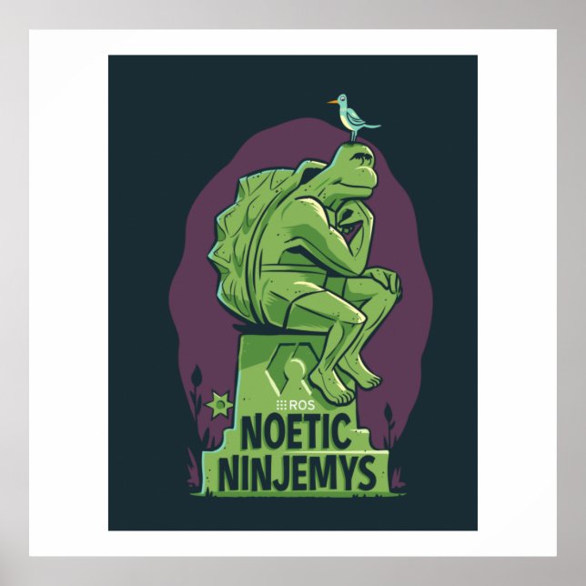 Póster POSTER de liberación noética de ROS (Frente)