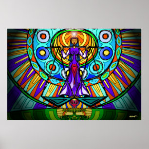 Póster Poster de Libra Scales (Balance y Justicia)