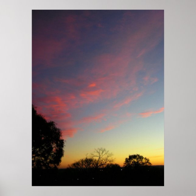 Póster Poster de lienzo de la Naturaleza (Frente)