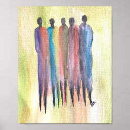 Póster Poster de lienzo KINGSMEN Premium (8x10)